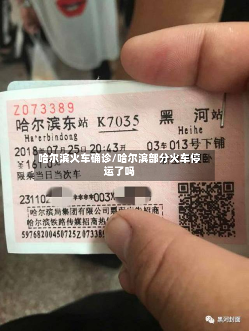 哈尔滨火车确诊/哈尔滨部分火车停运了吗