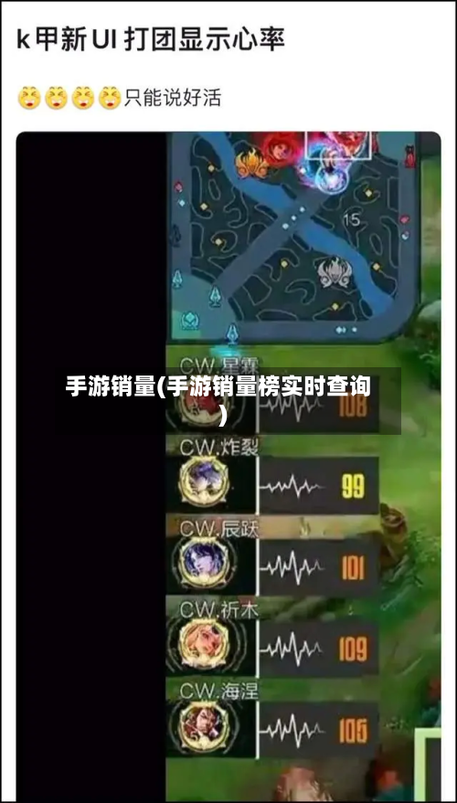 手游销量(手游销量榜实时查询)