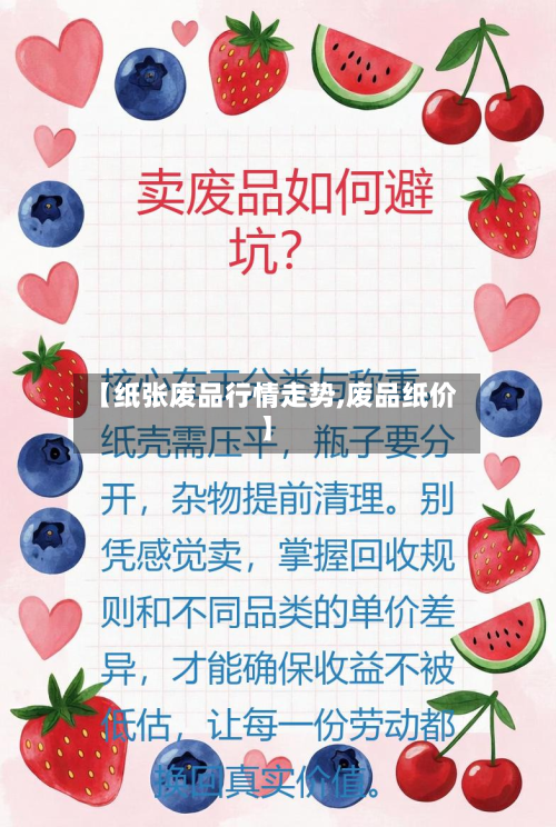 【纸张废品行情走势,废品纸价】-第2张图片