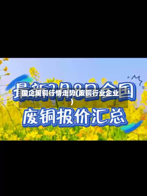 国企废铜行情走势(废铜行业企业)