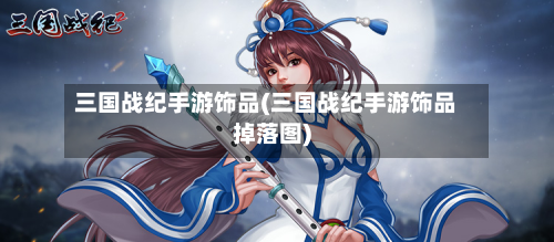 三国战纪手游饰品(三国战纪手游饰品掉落图)-第2张图片